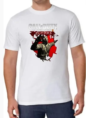 Buy CALL OF DUTY  Zombies - T Shirts (men's & Boys) By Steve • 7.75£