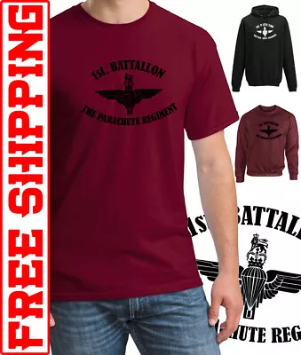 Buy 1st Battalion, Parachute Regiment Airborne T-shirt Sweatshirts Hoodies • 34.99£