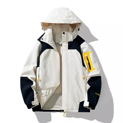 Buy Men Women Softshell Jacket Winter Coat Outdoor Hiking Walking Classic Jacket • 18.99£