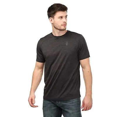Buy Men's Skechers On The Road T-Shirt In Black • 12.99£