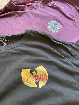 Buy T Shirt Bundle Men’s Wu Tang Santa Cruz • 4.20£