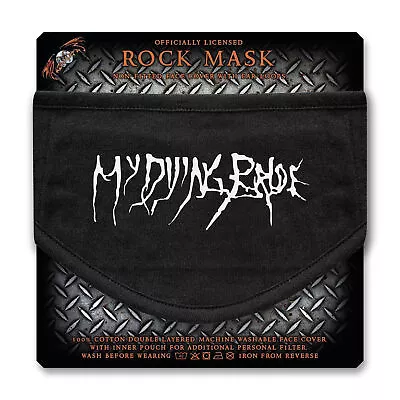 Buy My Dying Bride Logo Black Face Mask OFFICIAL • 9.99£