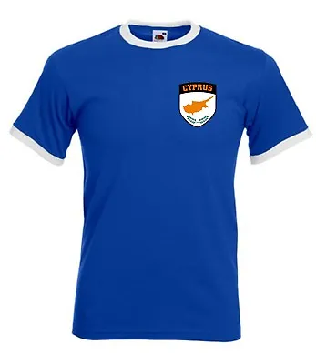 Buy Cyprus Cypriot National / Football Soccer Team T-Shirt All Sizes • 12.96£
