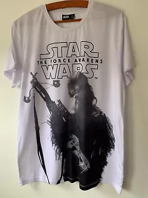 Buy Xl New Star Wars The Force Awakens Chewbacca T Shirt • 9£