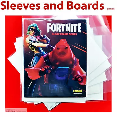 Buy 10 X Fortnite Black Frame Series Sticker Album Tall Panini Bags ONLY. Size2 . • 11.99£