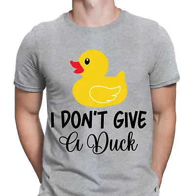 Buy Funny I Don't Give A Duck Humor Rude Meme Joke Novelty Mens T-Shirts Top #GVE • 9.99£