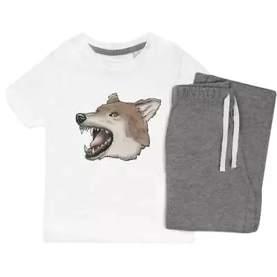 Buy 'Angry Wolf' Kids Nightwear / Pyjama Set (KP030935) • 14.99£