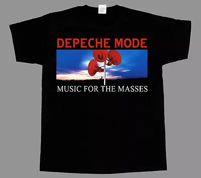 Buy Depeche Mode Music For The Masses Short - Long Sleeve New Black T-shirt 3-4-5xl • 13.79£