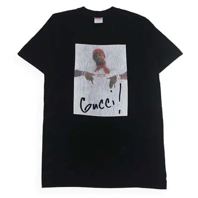 Buy Supreme Gucci Mane T-shirt Size Small  Black • 44£