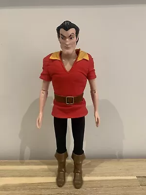Buy Disney Store: Beauty And The Beast Gaston 12’’ Doll Disney Toy With Outfit • 16.99£