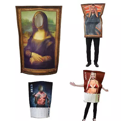 Buy Halloween Party Costume Wearable Famous Painting Clothes Funny Prank Clothing • 31.19£
