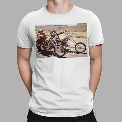 Buy Easy Rider T-shirt Biker 60s 70s Retro Movie Biker USA Film Tee Gift  • 6.99£