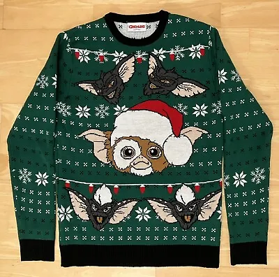Buy Small 37  Inch Chest Gremlins Mogwai Ugly Christmas Xmas Jumper Sweater • 29.99£