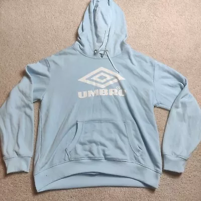 Buy Umbro Light Blue Hoodie Size XL Great Condition • 8£
