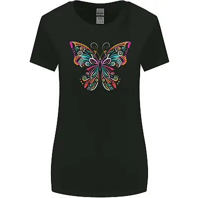 Buy A Colourful Butterfly Womens Wider Cut T-Shirt • 9.99£