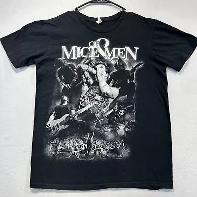 Buy Of Mice & Men Band T-Shirt Small Mens Womens Hardcore Metal Black • 17.89£