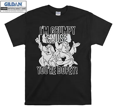 Buy Disney Snow White Grumpy Cause T-shirt Gift Hoodie T Shirt Men Women Unisex 6804 • 12.95£