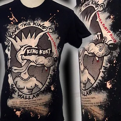 Buy King Kurt 100% Unique Psychobilly Punk  T Shirt Small Bad Clown Clothing • 16.99£