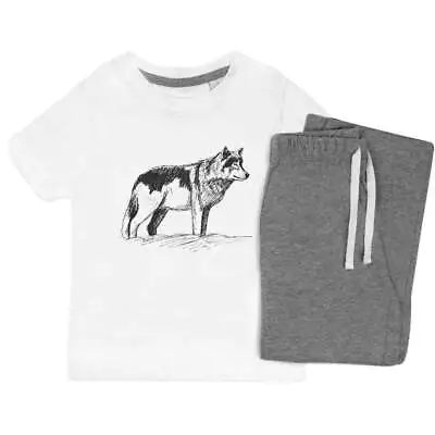 Buy 'Wolf' Kids Nightwear / Pyjama Set (KP006446) • 14.99£
