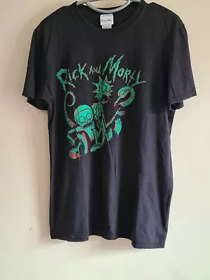 Buy Rick And Morty Gildan T Shirt. Black. Size M • 4£
