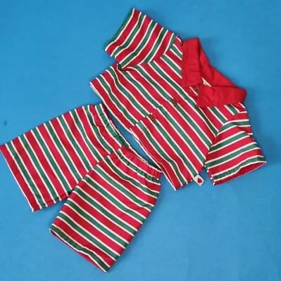 Buy BUILD A BEAR Girls Boys Xmas Stripes Pj's Sleeper Outfit BNWOT Rare Retired • 19£