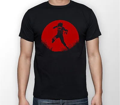 Buy Kakashi Red Moon Naruto Anime Manga Unisex Tshirt T-Shirt Tee ALL SIZES • 17£