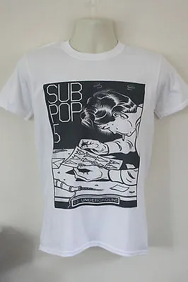 Buy Sub Pop T-Shirt Nirvana Sonic Youth Green Fugazi Pavement Sleater Kinney  • 12.99£