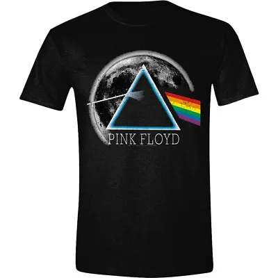 Buy Pink Floyd Dark Side Of The Moon Distressed Official Merch T-Shirt • 21.79£