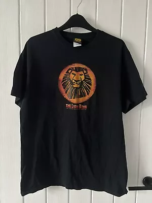 Buy Disney The Lion King Musical Merch London Tour T-Shirt - Size Medium • 12.95£