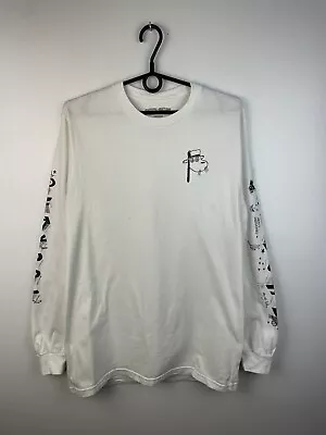 Buy Fuckingawesome Snoopy Long Sleeve T Shirt White Size M • 43.20£