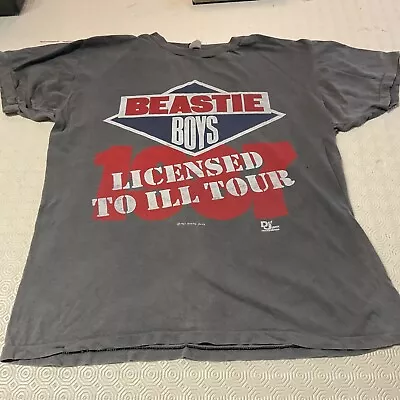 Buy Vintage 1987 Beastie Boys Licensed To Ill Tour T-Shirt. Size Small Single Stitch • 200£