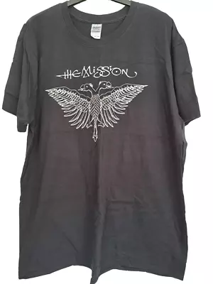 Buy Official The Mission Uk Black T Shirt Size 2xl #1 • 6.50£
