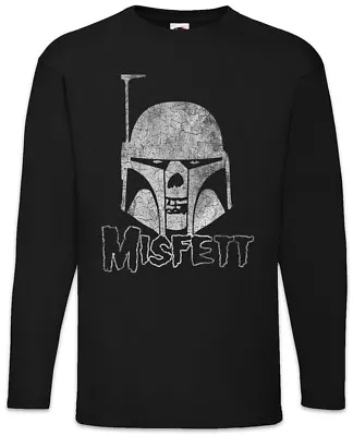 Buy Misfett Men Long Sleeve T-Shirt The Boba Star Fett Misfits Fun Head Curtis • 27.59£