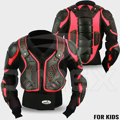 Buy Kids Junior Motorcycle Spine Protector Guard Child Jacket Motorbike Body Armour • 25.99£