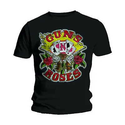 Buy Guns N Roses Cards Slash Axl Rose Rock Licensed Tee T-Shirt Men • 15.99£