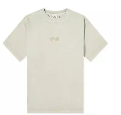 Buy Purple Mountain Observatory Garment Dyed T-Shirt - Grey - Size Medium - BNWT • 32£