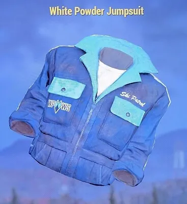 Buy Fallout76 Ps4/5 Ultra Rare Apparel White Powder Jumpsuit • 15£