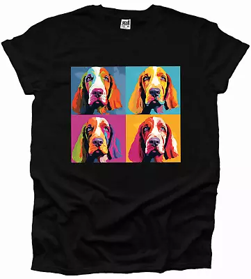 Buy Beagle English Bull Boston Terrier Collie Andy Warhol Pop Art Mens Tshirt Woman • 10.99£