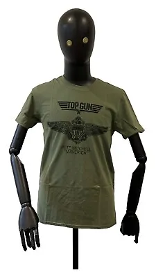 Buy Top Gun Pete Mitchel  Maverick  Unisex Green T Shirt New & Official Merch • 10.99£