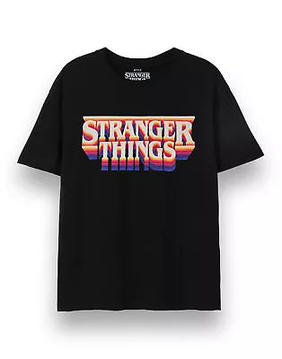 Buy Stranger Things Black Short Sleeved T-Shirt (Unisex) • 16.95£