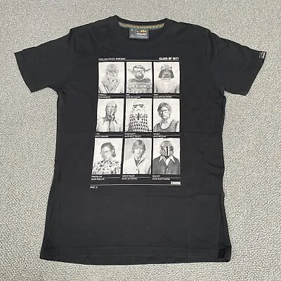 Buy STAR WARS Chunk T Shirt Mens Small Black Class Of 1977 Short Sleeve Crew Neck • 11£