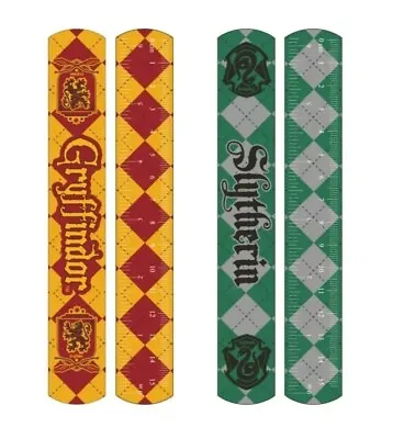 Buy Lot Of 144 Pieces - Harry Potter Slap Bracelets Rulers Slytherin Gryffindor • 27.67£