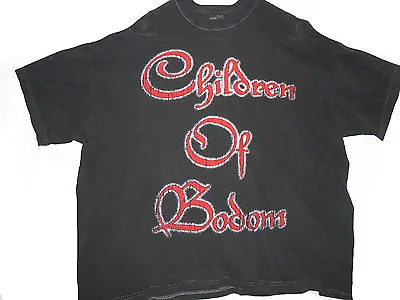 Buy CHILDREN OF BODOM - Vintage Logo - T-Shirt - Größe Size XL - Neu  • 19.17£
