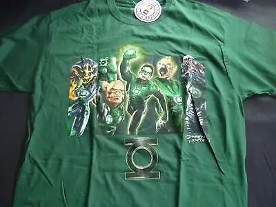 Buy Green Lantern Movie Animation Style T-shirt  Mens Size XL Licensed T-shirt Green • 8.53£