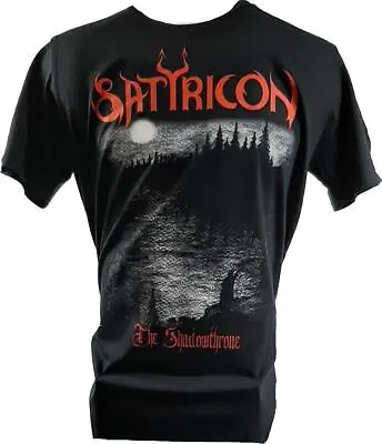 Buy Satyricon - The Shadowthrone Band T-Shirt Official Merch NEW • 17.23£