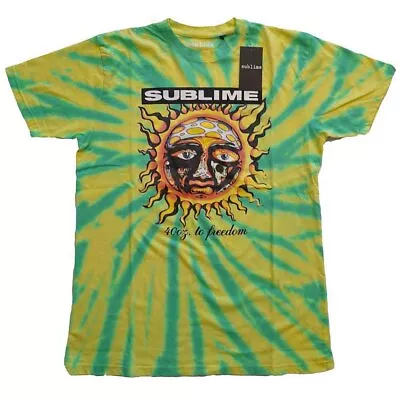 Buy Sublime Official Unisex T-Shirt: 40oz To Freedom (Wash Collection) • 18.99£
