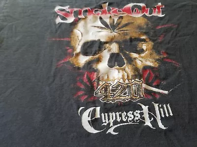 Buy Cypress Hill Vintage Concert Shirt Smoke Out Nofx Deftones Rock Punk Large • 84.29£