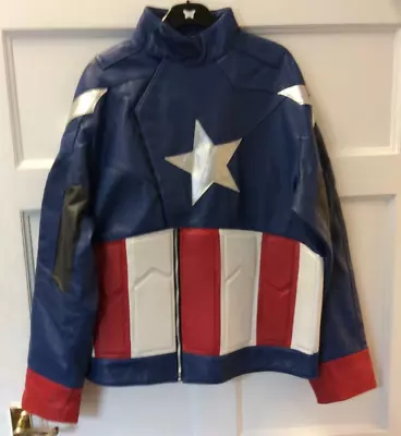 Buy Marvel Captain America Leather Jacket • 40£