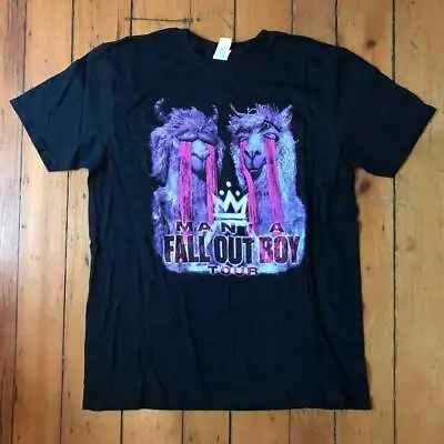 Buy Fall Out Boy Mania Machine Gun Kelly 2018 Tour Concert T-Shirt Size Small S • 17.56£