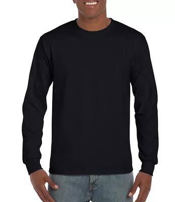 Buy Gildan Hammer Heavyweight Cotton Long Sleeve Tee T-Shirt S-4XL • 15.99£